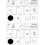 Kinkiet mosiężny Nowodvorski Eye Wall II - Sklep z lampami