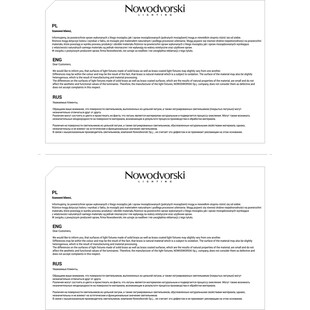 Kinkiet mosiężny Nowodvorski Eye Wall II - Sklep z lampami