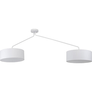 Lampa sufitowa na wysięgnikach z abażurami Falcon II biała Nowodvorski