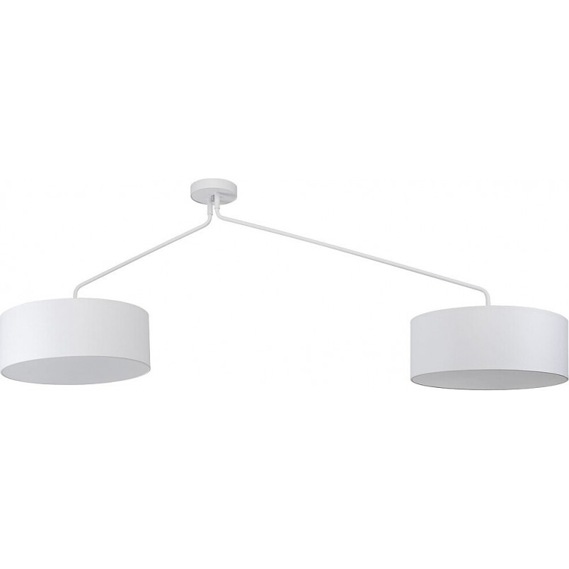 Lampa sufitowa na wysięgnikach z abażurami Falcon II biała Nowodvorski