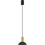 Lampa wisząca Hermanos Nowodvorski | Czarny i Mosiądz