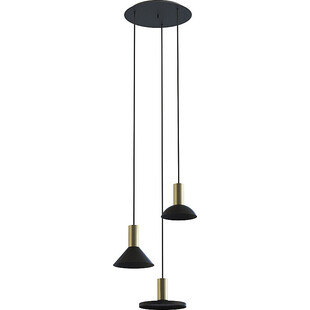 Lampa Wisząca Nowodvorski Hermanos III | Czarna z Mosiądzem - Kup Teraz!