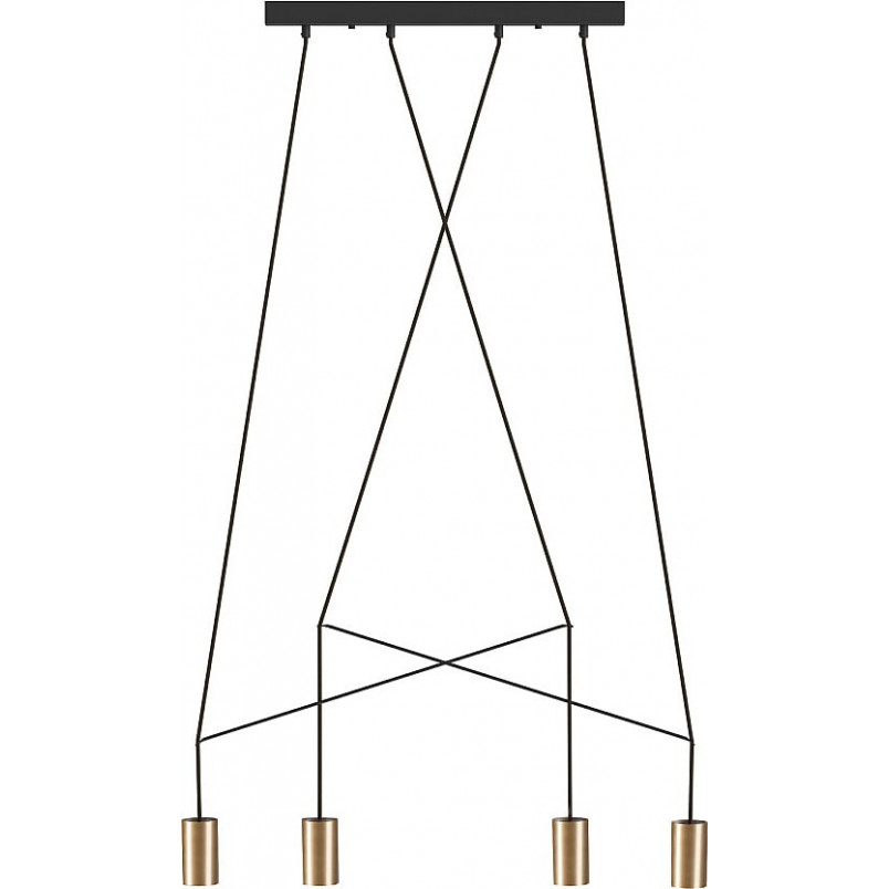 Lampa Sufitowa Minimalistyczna Imbria IV - Nowodvorski | Mosiądz