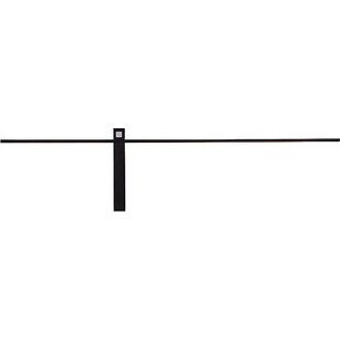 Kinkiet łazienkowy minimalistyczny Impulse LED 91cm czarny Nowodvorski