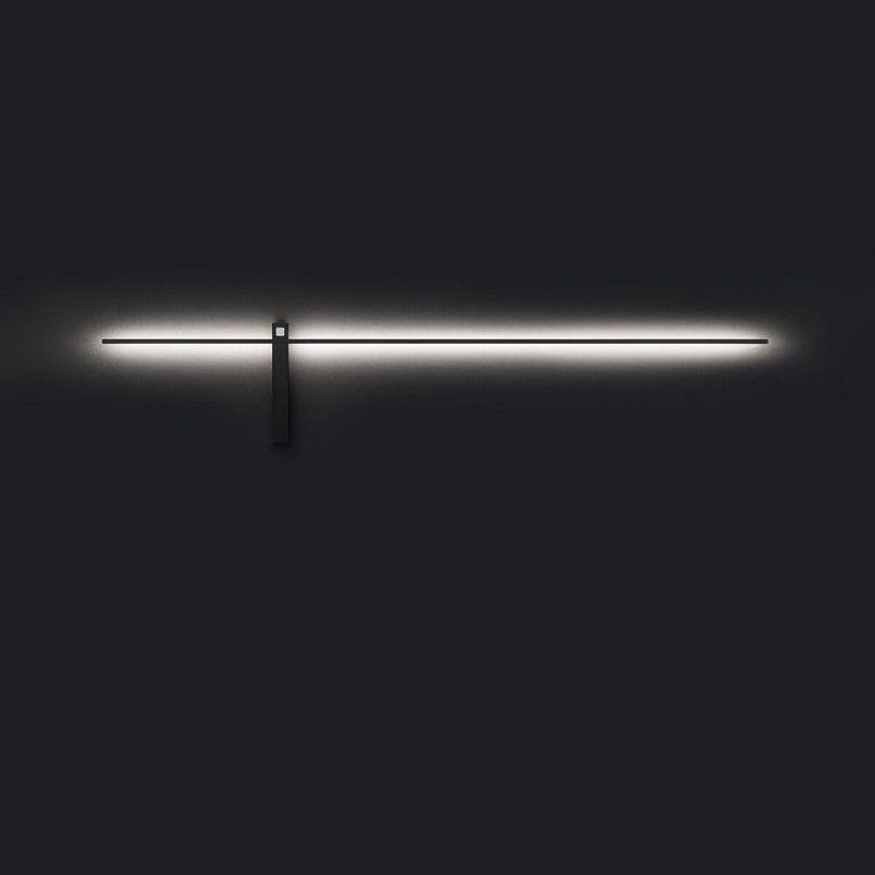 Kinkiet łazienkowy minimalistyczny Impulse LED 120cm czarny Nowodvorski