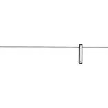 Kinkiet łazienkowy minimalistyczny Impulse LED 120cm czarny Nowodvorski