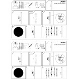 Kinkiet LED Nowodvorski Laser 40cm - Minimalistyczny Design
