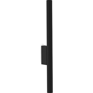 Kinkiet minimalistyczny tuba Laser 40cm czarny Nowodvorski