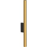 Kinkiet minimalistyczny tuba Laser 40cm mosiężny | Nowodvorski