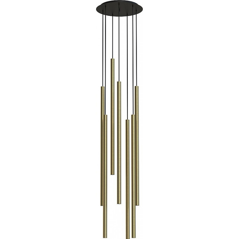 Lampa Wisząca Mosiężna Laser VII 30cm | Nowodvorski