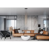 Lampa Wisząca Mosiężna Laser VII 30cm | Nowodvorski