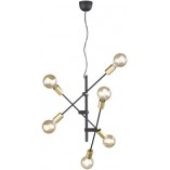 Lampa wisząca industrialna Cross | Trio - Styl Loft i Cena