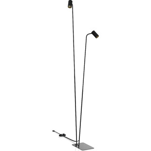 Lampa podłogowa podwójna Mono czarny / złoty Nowodvorski