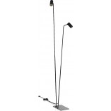 Lampa podłogowa Mono | Nowodvorski | Czarny/Złoty