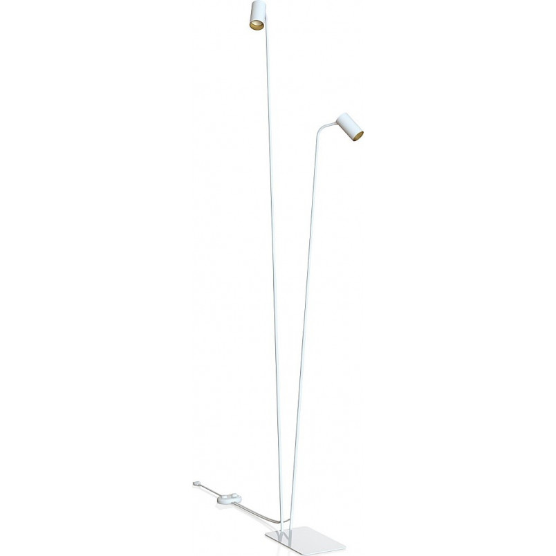Lampa podłogowa Mono biało-złota | Nowodvorski - Sklep