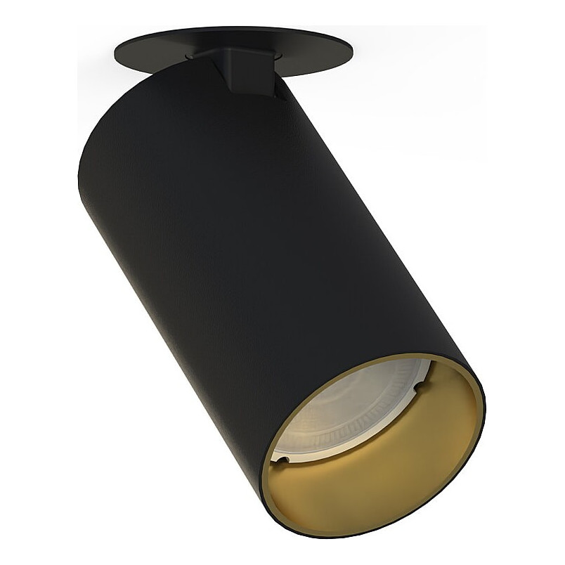 Lampa podtynkowa Mono czarno-złota | Nowodvorski - Nowości