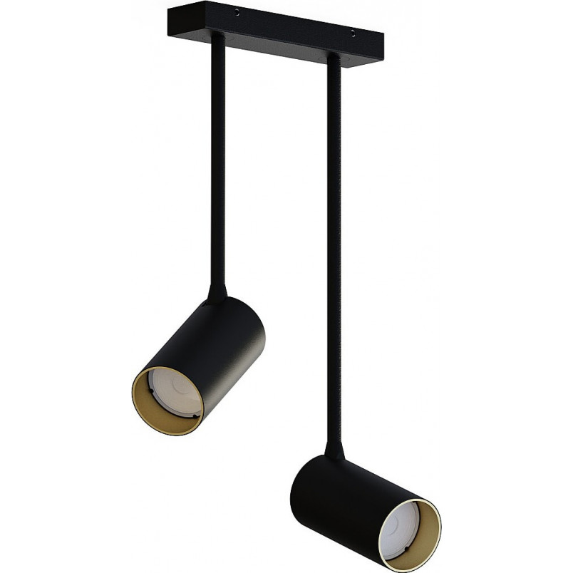 Lampa sufitowa Mono II czarno-złota | Nowodvorski