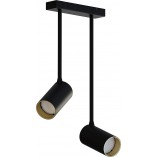 Lampa sufitowa Mono II czarno-złota | Nowodvorski