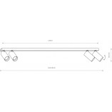 Reflektor sufitowy Mono IV czarny | Nowodvorski - Kup online