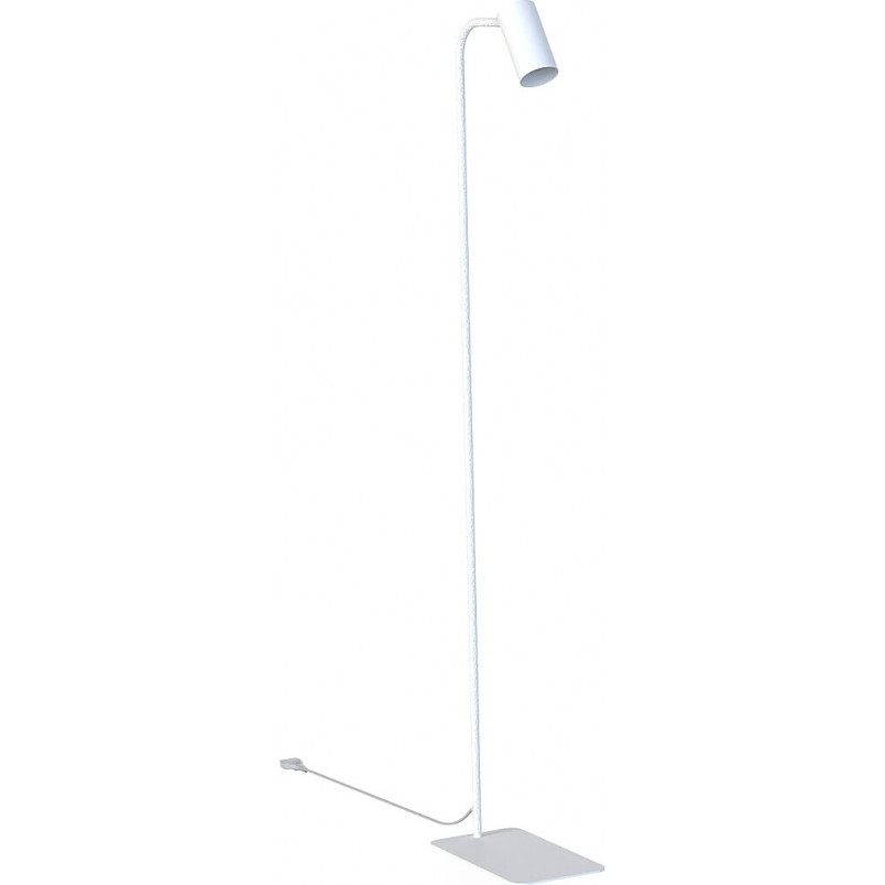 Lampa podłogowa minimalistyczna Mono biała | Nowodvorski