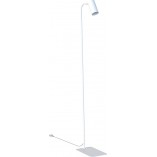 Lampa podłogowa minimalistyczna Mono biała | Nowodvorski