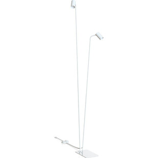 Lampa podłogowa podwójna Mono biała Nowodvorski