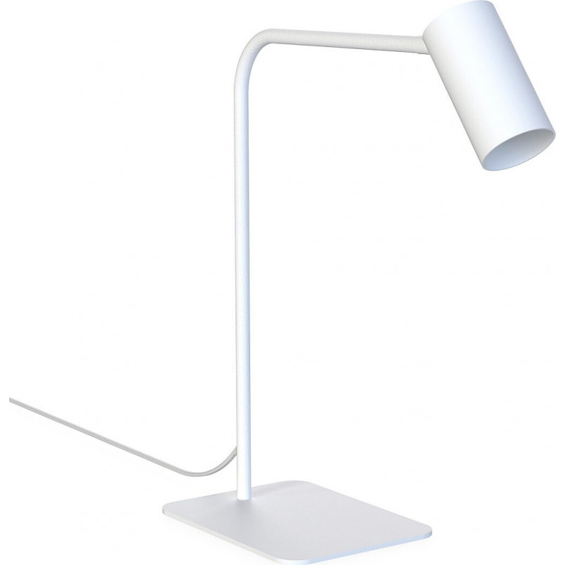 Lampa biurkowa Mono biała Nowodvorski | Minimalistyczny design