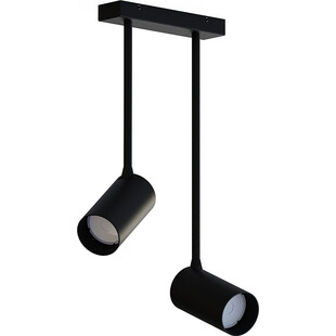 Lampa sufitowa podwójna Mono II 17cm czarna Nowodvorski