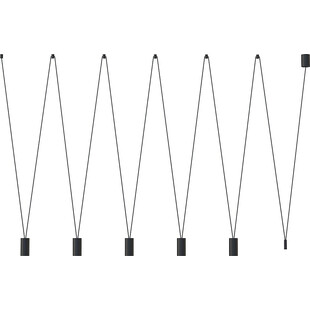 Lampa wiszące tuby More Eye V 200cm czarna Nowodvorski