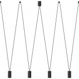 Lampa wisząca More Eye IV czarna | Nowodvorski
