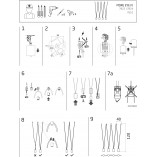 Lampa wisząca More Eye IV czarna | Nowodvorski