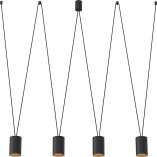Lampa wisząca czarna More Tone IV | Nowodvorski