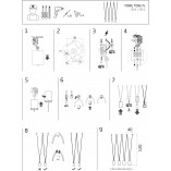 Lampa wisząca czarna More Tone IV | Nowodvorski
