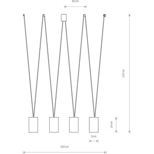 Lampa wisząca czarna More Tone IV | Nowodvorski