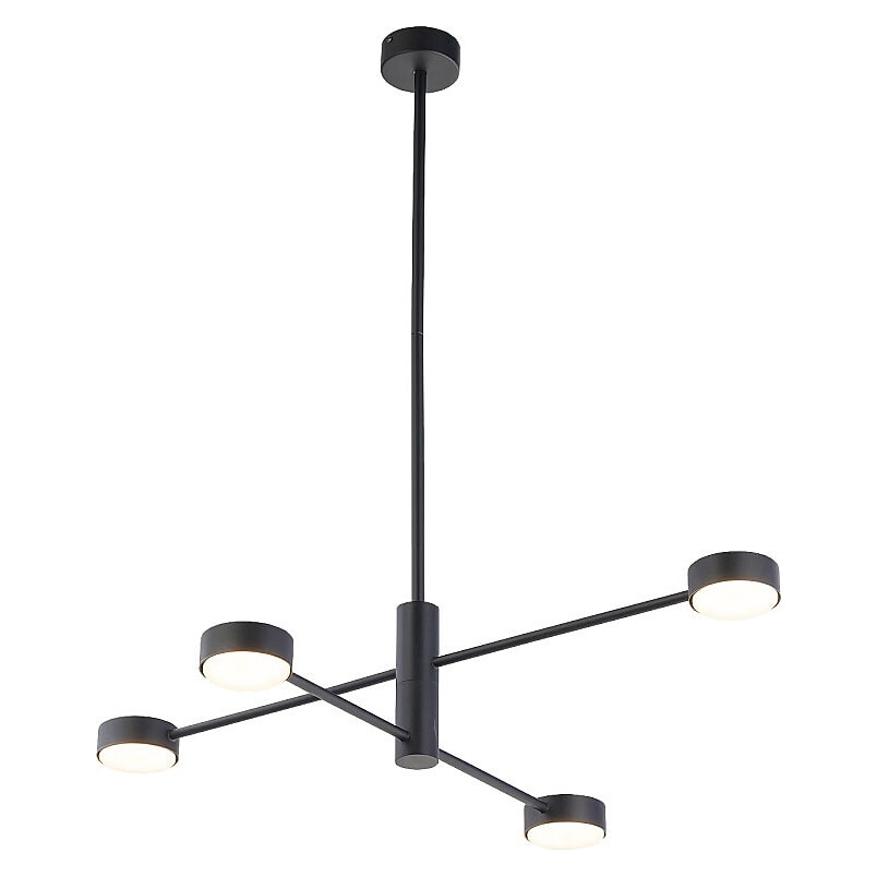 Lampa sufitowa Orbit IV czarna | Nowodvorski - Nowoczesne oświetlenie