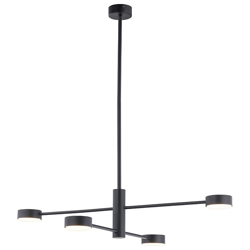 Lampa sufitowa Orbit IV czarna | Nowodvorski - Nowoczesne oświetlenie