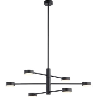 Lampa sufitowa 6 punktowa Orbit VI 84,5cm czarna Nowodvorski