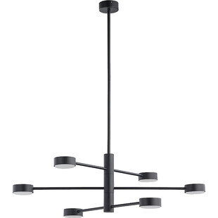 Lampa sufitowa 6 punktowa Orbit VI 84,5cm czarna Nowodvorski