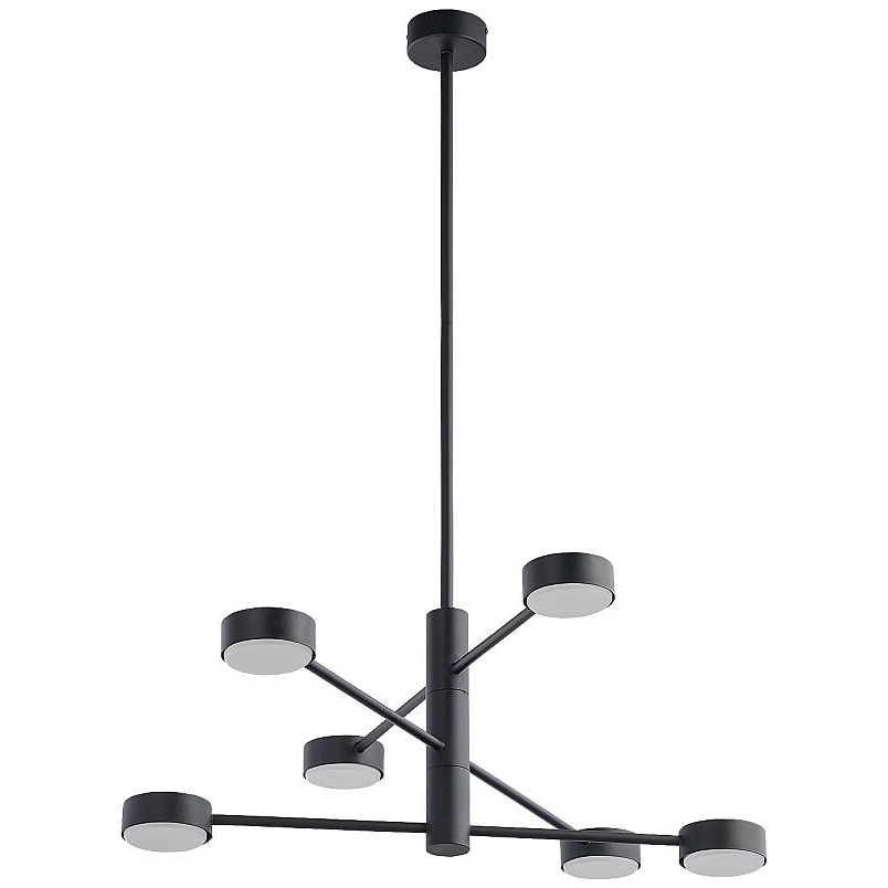 Lampa Sufitowa Orbit VI Czarna | Nowodvorski - Nowoczesne Oświetlenie