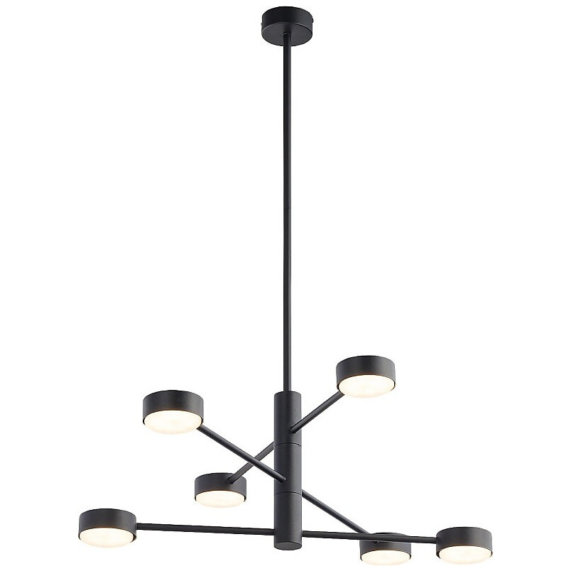 Lampa Sufitowa Orbit VI Czarna | Nowodvorski - Nowoczesne Oświetlenie