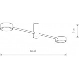 Lampa sufitowa Orbit II | Nowodvorski | Nowoczesny design