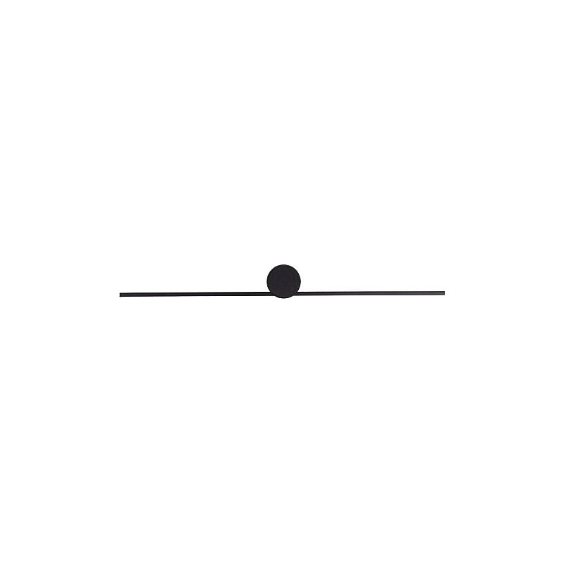 Kinkiet LED czarny do łazni Nowodvorski | Minimalistyczny design