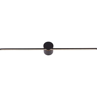 Kinkiet LED czarny do łazni Nowodvorski | Minimalistyczny design