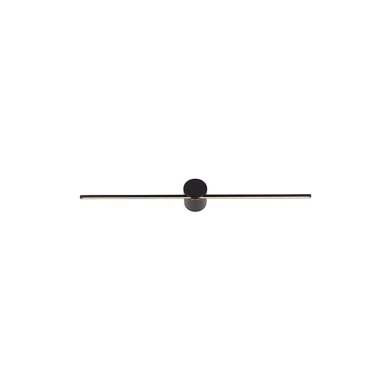 Kinkiet LED czarny do łazni Nowodvorski | Minimalistyczny design