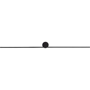 Kinkiet LED czarny do łazni Nowodvorski | 91cm