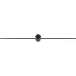 Kinkiet LED czarny do łazni Nowodvorski | 91cm