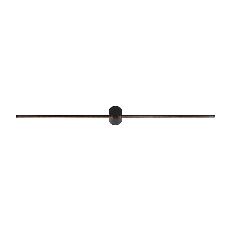 Kinkiet LED czarny do łazni Nowodvorski | 91cm