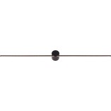 Kinkiet LED czarny do łazni Nowodvorski | 91cm