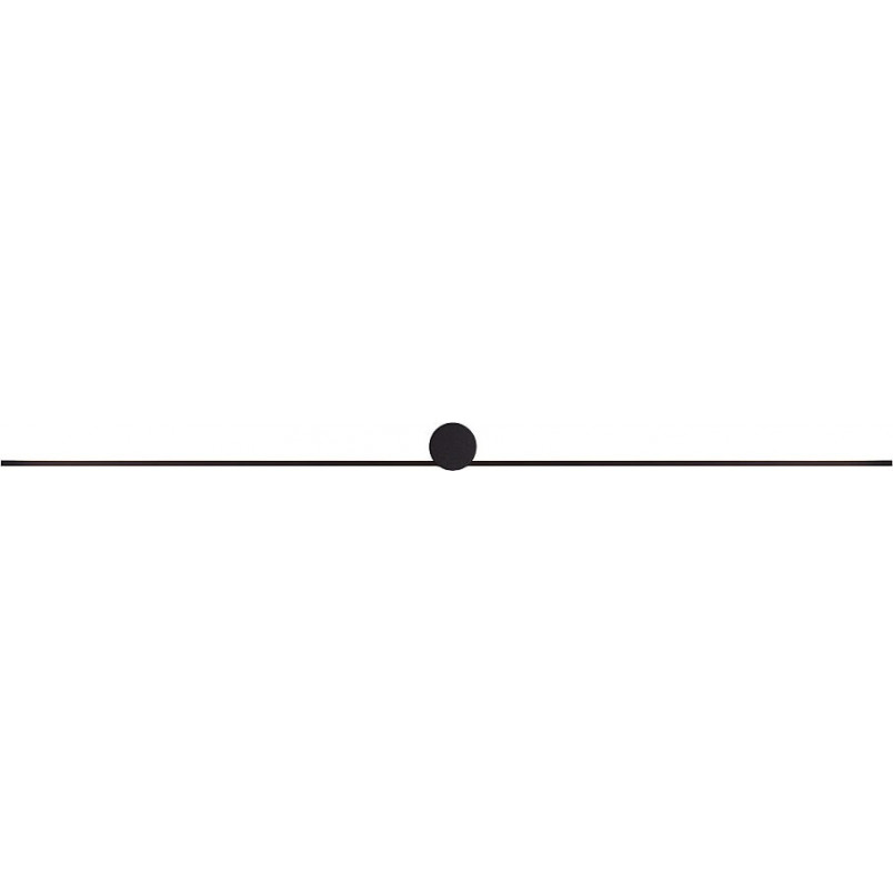 Kinkiet Łazienkowy LED Czarny | Nowodvorski Pin 121cm