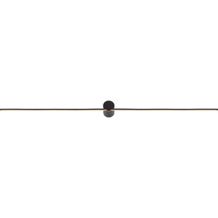Kinkiet Łazienkowy LED Czarny | Nowodvorski Pin 121cm